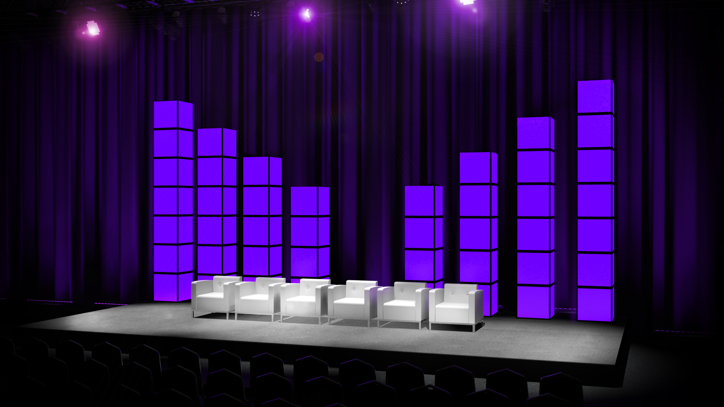 stage set rental