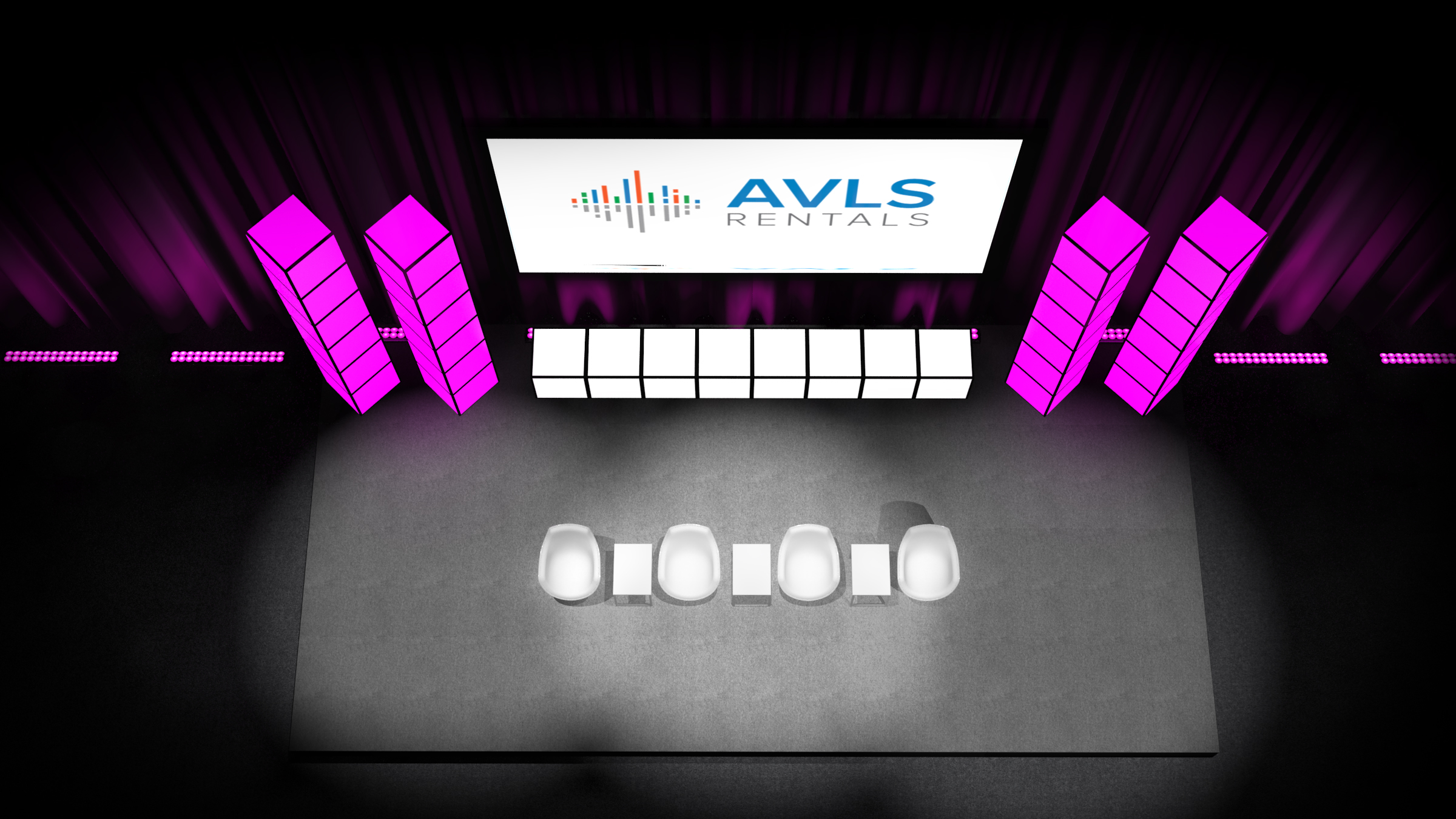 stage set rental